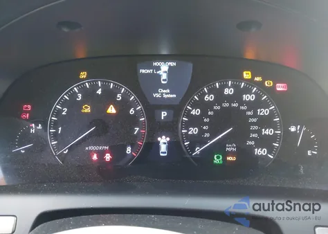 2008 Lexus Ls 460 z USA, uszkodzony, nr VIN JTHBL46FX85065809